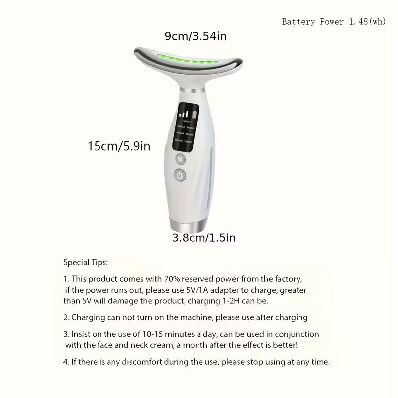 Neck beauty apparatus